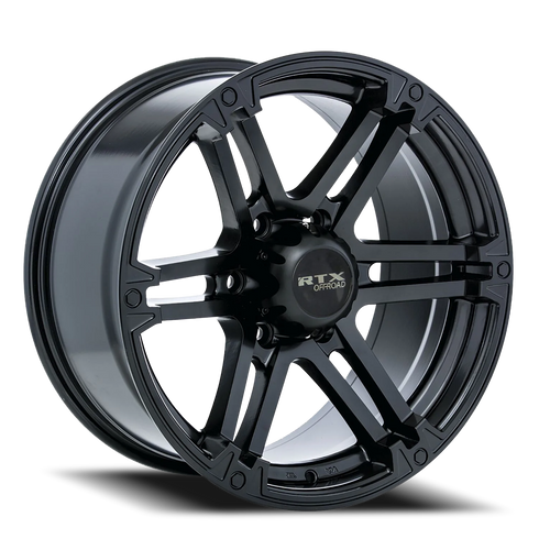 DOORBUSTER PRICING! - Rtx Slate Wheel 17x8 5x127 Satin Black 20mm | 81319