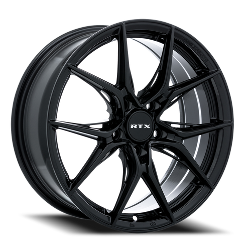DOORBUSTER PRICING! - Rtx Slick Wheel 19x8.5 5x114.3 Gloss Black 42mm | 82843