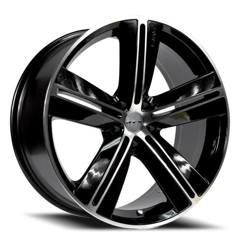 DOORBUSTER PRICING! - Rtx Sms Wheel 17x7.5 5x114.3 Black Machined 40mm | 81084