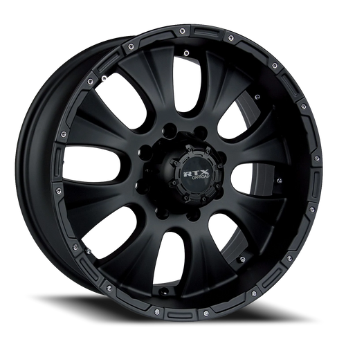 DOORBUSTER PRICING! - Rtx Crawler Wheel 17x8 8x165.1 Matte Black 20mm | 81352