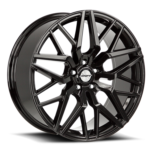 DOORBUSTER PRICING! - Shift H33 Spring Wheel 22x9 5x120 Gloss Black 25mm - FREE T-SHIRT INCLUDED! | H33252025GB