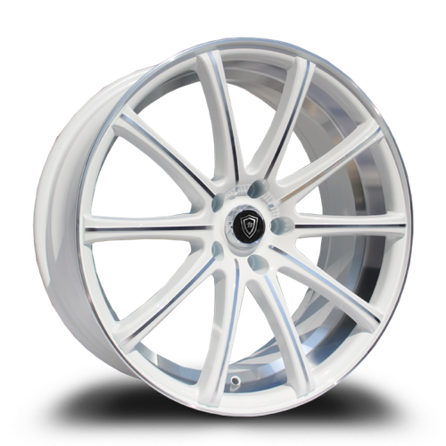 White Diamond® W3195 Wheels Rims 20x8.5 5x4.5 (5x114.3) White 35 | 31952085511435WP