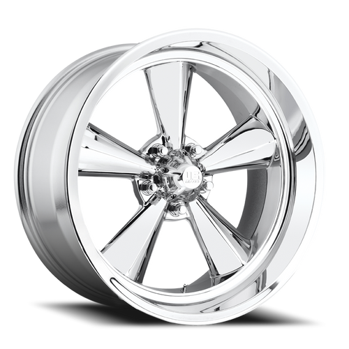 Us Mags U104 Standard Wheel 18x8 5x120.65 Chrome 1mm - FREE T-SHIRT INCLUDED! | U10418806145