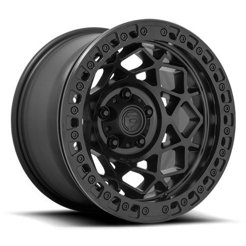 Fuel D120 Unit Beadlock Wheel 17x9 5x127 Black -15mm | D12017907545