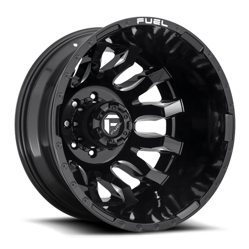 Fuel D675 Blitz Dually Wheel 20x8.25 8x170 Gloss Black -202mm | D67520821735