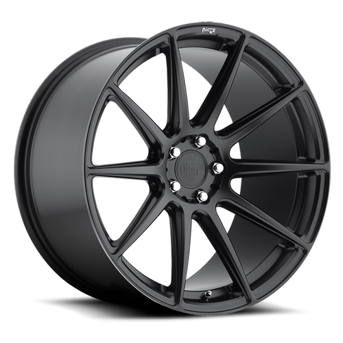Niche M147 Essen Wheel 21x10.5 5x130 Matte Black 45mm - FREE T-SHIRT INCLUDED! | M147210563+45