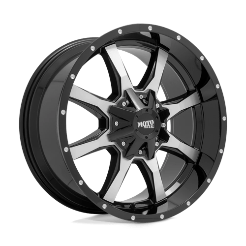 Moto Metal MO970 Wheels Rims 18x10 8x6.5 (8x165.1) Black Machined -24 | MO97081080324NUS