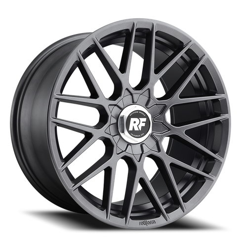 Rotiform R141 Rse Wheel 19x8.5 5x100 & 5x112 Matte Anthracite 35mm - FREE T-SHIRT INCLUDED! | R1411985F3+35