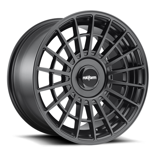 Rotiform R142 Las-R Wheel 19x8.5 5x112 & 5x114.3 Matte Black 35mm - FREE T-SHIRT INCLUDED! | R142198542+35