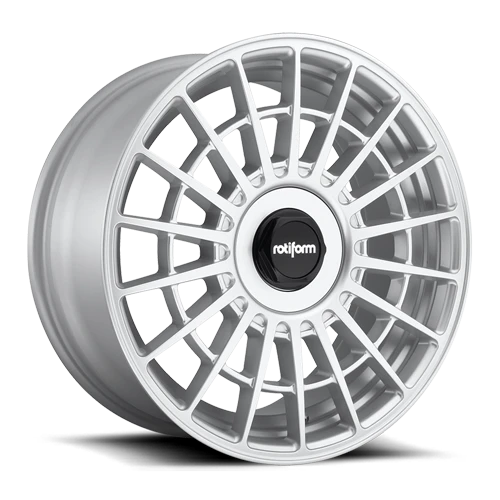Rotiform R143 Las-R Wheel 18x8.5 5x112 & 5x120 Gloss Silver 35mm - FREE T-SHIRT INCLUDED! | R1431885F4+35