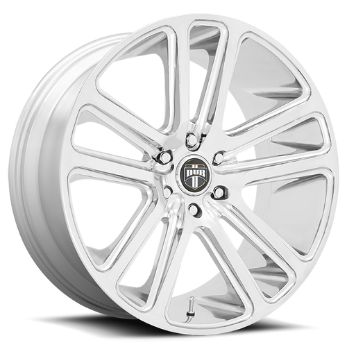 Dub S254 Flex Wheel 24x10 5x115 Chrome 20mm - MINIMUM PURCHASE OF 4 WHEELS | S254240090+20
