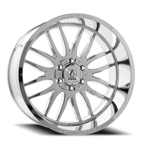 DOORBUSTER PRICING! - Axe Hades Wheel 20x9.5 6x135 & 6x139.7 Chrome 15mm - FREE T-SHIRT INCLUDED! | 209512H+15HADCH