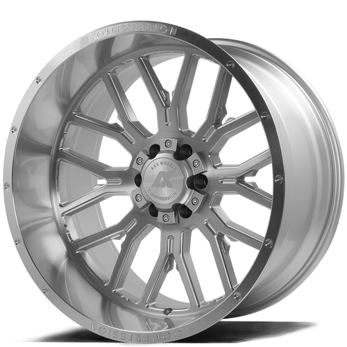 Axe Ax6.1 Wheels Rims 24x12 6x135 6x139.7 Silver -44mm | 241212H-44AX6SM