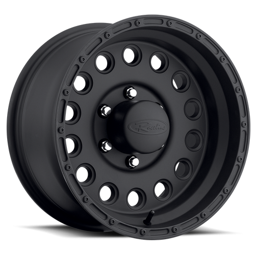 Raceline 887B Rock Crusher Wheels Rims 15x10 6x139.7 Satin Black -47mm | 887B-50060
