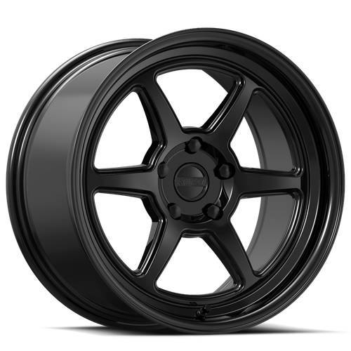 DOORBUSTER PRICING! - Kansei K14B Roku Wheel 18x9.5 5x100 Gloss Black 22mm - FREE T-SHIRT INCLUDED! | K14B-189516+22