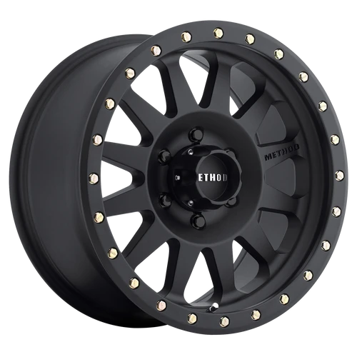 Method Race 304B Double Standard Wheels Rims 20x10 6x139.7 Matte Black -18mm | MR30421060518N