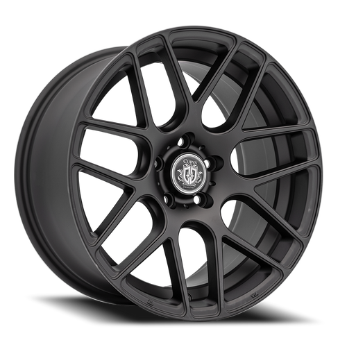 Curva C7 Wheel 20x8.5 5x108 Gloss Black 38mm | C7-20851083873BLK