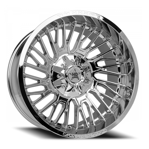 Luxxx Hd Lhd28 Wheel 22x12 5x127 & 5x139.7 Chrome -44mm | LHD2822125127139-44D-C