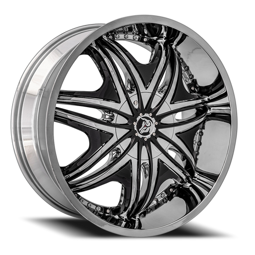 Diablo Morpheus Wheel 22x9.5 6x135 Chrome 35mm | MOR-22961353587