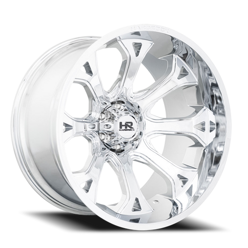 Hardrock Offroad Bloodshot Xposed Wheel 24x14 8x170 Chrome -76mm - MINIMUM PURCHASE OF 4 WHEELS | H505-241470176C