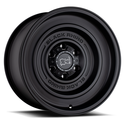 Black Rhino Solid Wheel 17x9.5 5x127 Matte Black -18mm - FREE T-SHIRT INCLUDED! | 1795SLD-85127M71