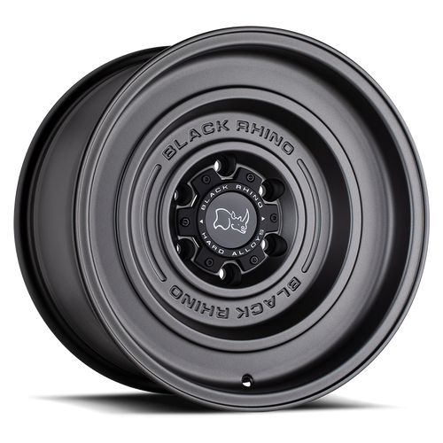 Black Rhino Solid Wheel 17x9.5 5x127 Matte Gun Black -18mm - FREE T-SHIRT INCLUDED! | 1795SLD-85127G71
