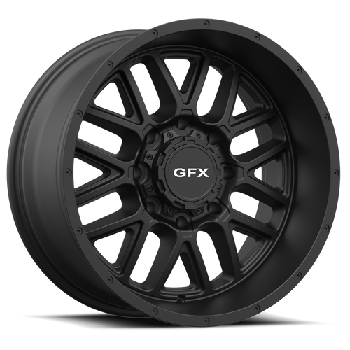 DOORBUSTER PRICING! - G-Fx Tm5 Wheel 17x8.5 8x165.1 Matte Black 18mm | TM5 785-8165-18 MB
