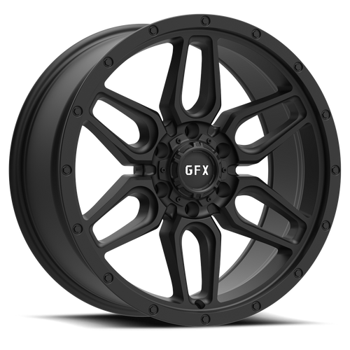 DOORBUSTER PRICING! - G-Fx Tr18 Wheel 17x8.5 6x139.7 Matte Black 18mm | T18 785-6139-18 MB