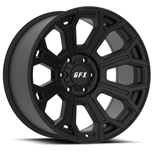 DOORBUSTER PRICING! - G-Fx Tr19 Wheel 17x8.5 6x139.7 Matte Black 18mm | T19 785-6139-18 MB