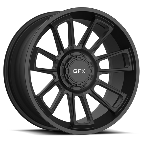 DOORBUSTER PRICING! - G-Fx Tr21 Wheel 18x9 8x170 Matte Black 12mm | T21 890-8170-12 MB