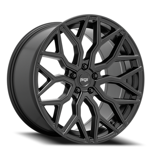 Niche M261 Mazzanti Wheel 19x9.5 5x112 Matte Black 38mm - FREE T-SHIRT INCLUDED! | M261199544+38