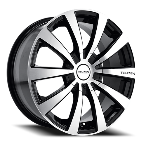 DOORBUSTER PRICING! - Touren Tr3 Wheel 20x8.5 5x112 & 5x115 Gloss Black Machined 40mm | 3130-2806M