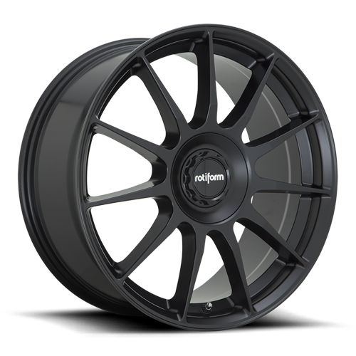 Rotiform R168 Dtm Wheel 19x8.5 5x112 & 5x120 Satin Black 45mm - FREE T-SHIRT INCLUDED! | R1681985F4+45A