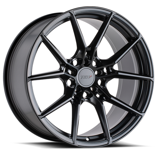 Tsw Neptune Wheel 20x10 5x112 Semi Gloss Black 25mm - FREE T-SHIRT INCLUDED! | 2010NPT255112B66