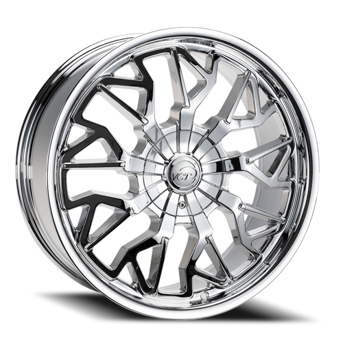 Vct Cyclone Wheel 20x8.5 5x115 & 5x115 Chrome 40mm | CYC-208551520+40C