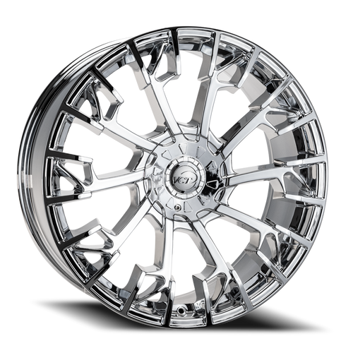 Vct Hangman Wheel 20x8.5 5x112 & 5x114.3 Chrome 40mm | HNG-208551214+40C