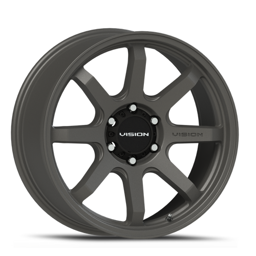 Vision Flow 351 Wheel 17x9 6x139.7 Satin Grey 20mm | 351-7983SG20