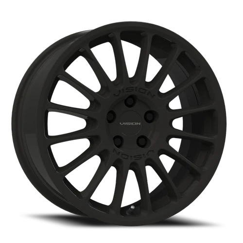 Vision Monaco 477 Wheel 17x8 5x114.3 Satin Black 38mm | 477-7865SB38