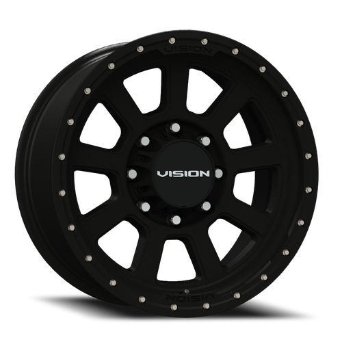 Vision Ojos 350 Wheel 20x9 8x170 Satin Black 12mm | 350-2970SB12