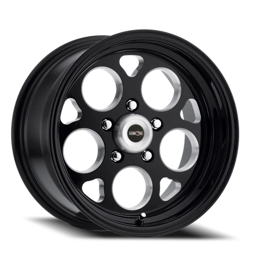 Vision Sport Mag 561 Wheel 15x10 5x127 Gloss Black With Milled Windows -25mm | 561-5173B-25