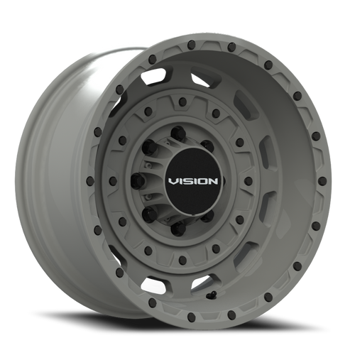 Vision Tactical 403 Wheel 18x9.5 8x180 Thrashed Gun Metal -18mm | 403-8987TG-18