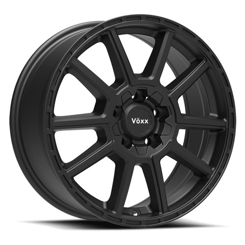 DOORBUSTER PRICING! - Voxx Monte Wheel 17x7.5 5x112 & 5x120 Matte Black 40mm | MON 775-5003-40 MB