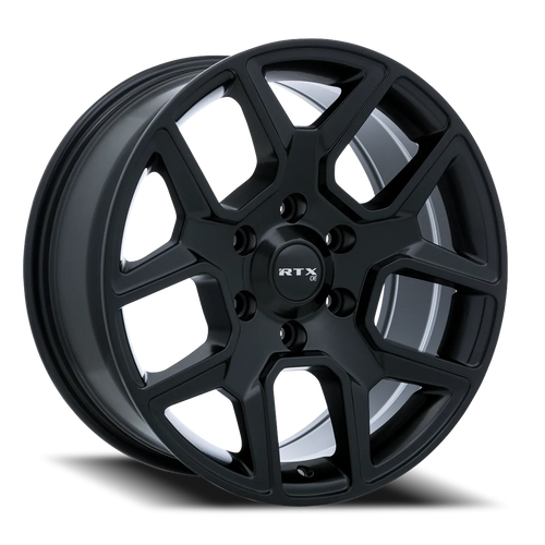 DOORBUSTER PRICING! - Rtx Dallas Wheel 20x9 6x139.7 Satin Black 18mm | 82887