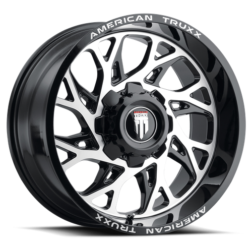 DOORBUSTER PRICING! - American Truxx At1913 Destiny Wheel 20x10 6x135 & 6x139.7 Gloss Black Machined -24mm | AT1913-2137BM-24