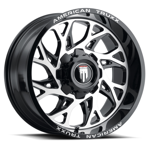 DOORBUSTER PRICING! - American Truxx At1913 Destiny Wheel 22x12 8x170 Gloss Black Machined -44mm | AT1913-22270BM-44