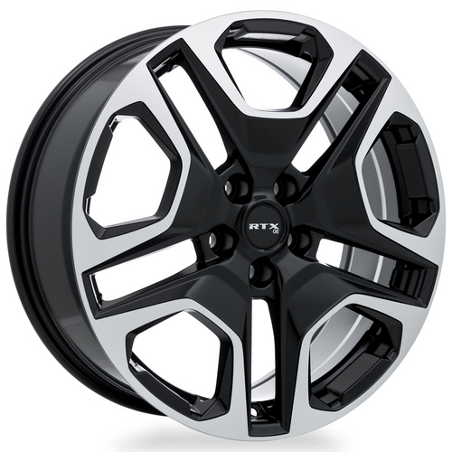 Rtx Osaka Wheels Rims 18x7 5x114.3 Satin Black Machined 35mm | 82974