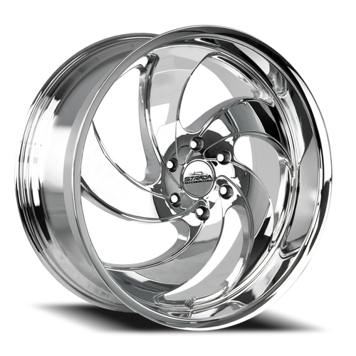 DOORBUSTER PRICING! - Strada Street Classics C05 Retro 5 Wheel 22x9 5x114.3 Chrome 35mm - FREE T-SHIRT INCLUDED! | C05251435C