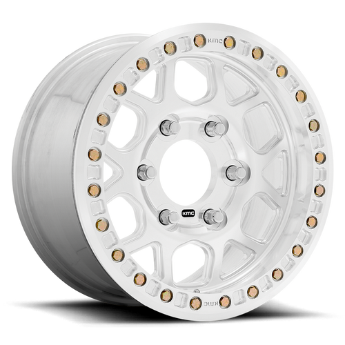 Kmc Km444 Mesa Forged Beadlock Wheel 17x9 8x165.1 Raw Machined -12mm - FREE T-SHIRT INCLUDED! | KM44479080512N