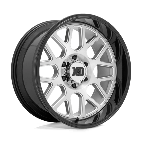 Xd Series Xd849 Grenade 2 Wheels Rims 22x10 8x6.5 (8x165.1) Brushed Gloss Black Lip -18 | XD84922080518N