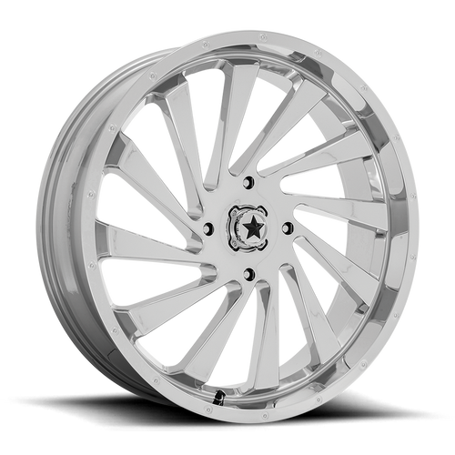 Msa Offroad M46 Blade Atv Utv Wheel 22x7 4x156 Chrome 0mm - FREE T-SHIRT INCLUDED! | M46-022756C